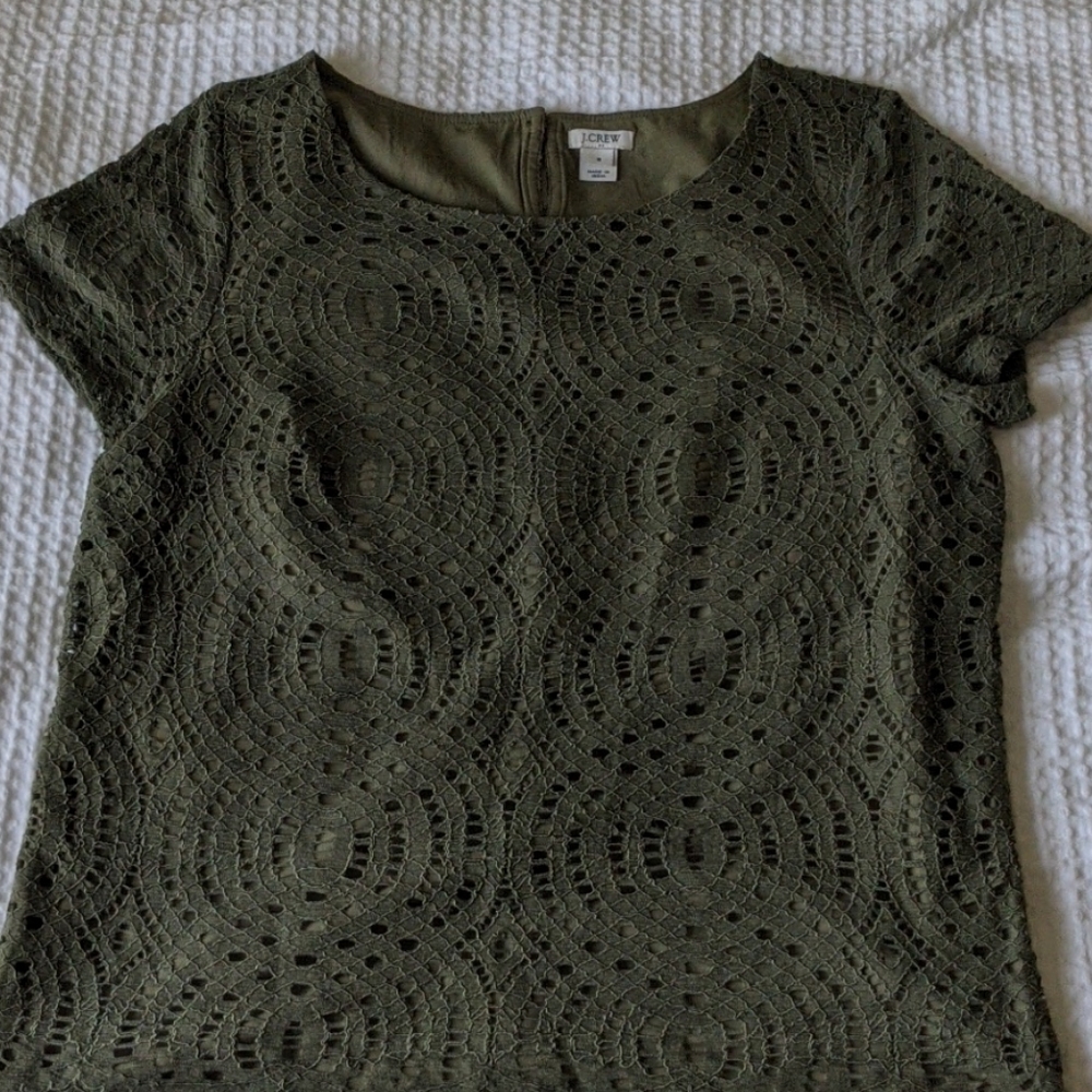 JCrew Lace Top